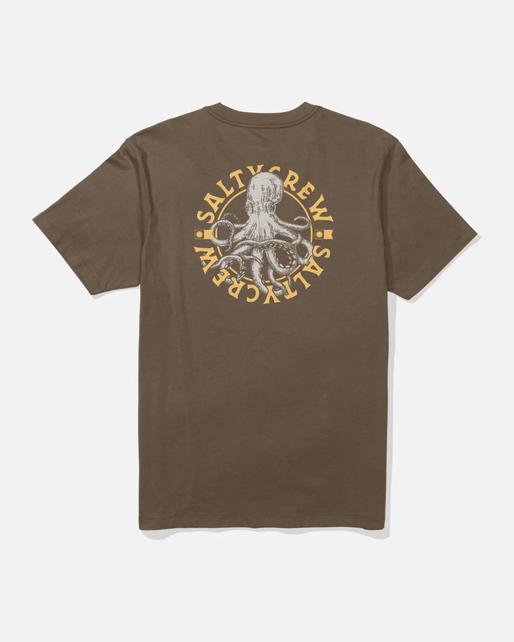 Salty Crew Tentacles Short Sleeve Tee - Teak - Sun Diego Boardshop