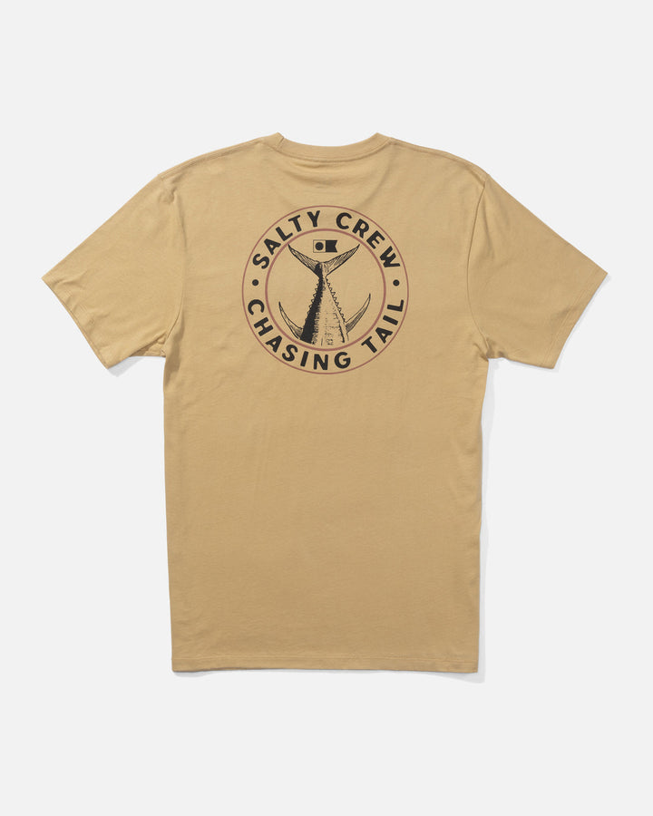 Salty Crew Tailgate Premium Tee - KHAKI - Sun Diego Boardshop