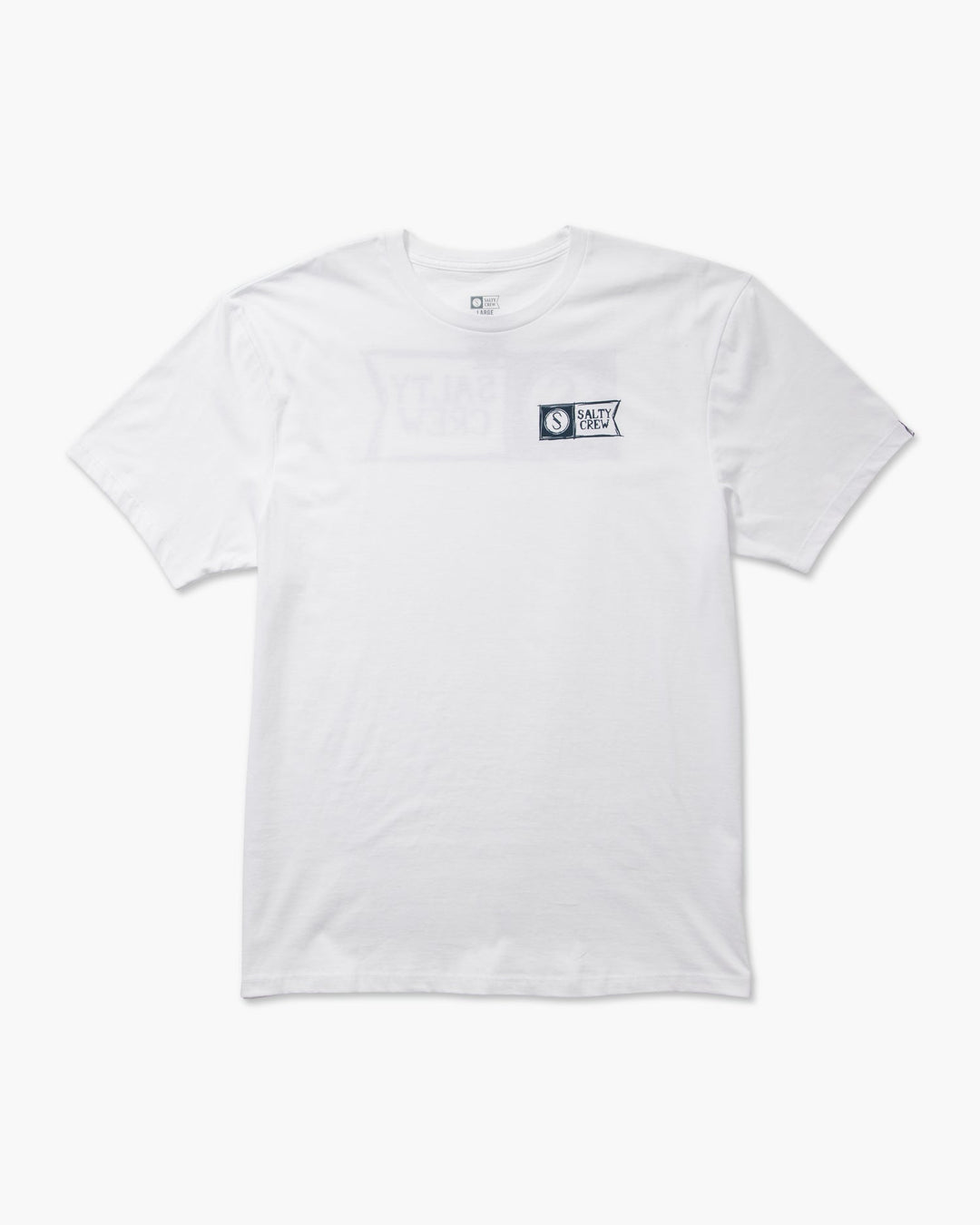 Salty Crew Sketchy Alpha S/S Premium Tee - WHITE - Sun Diego Boardshop