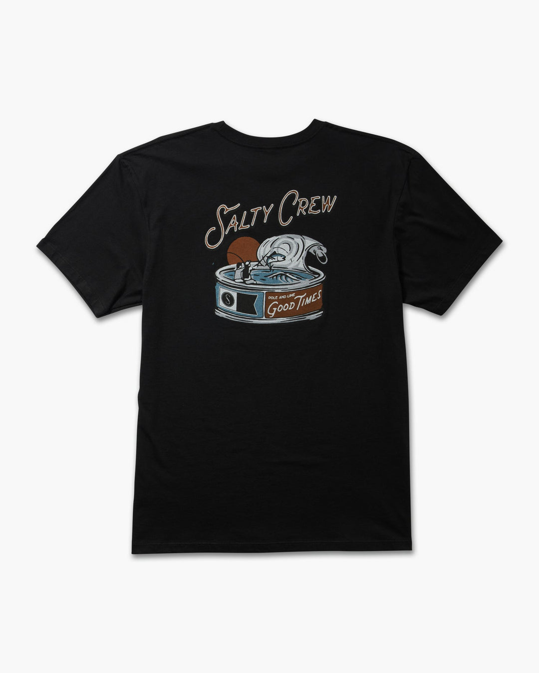 Salty Crew Tuna Can Tee - BLACK - Sun Diego Boardshop