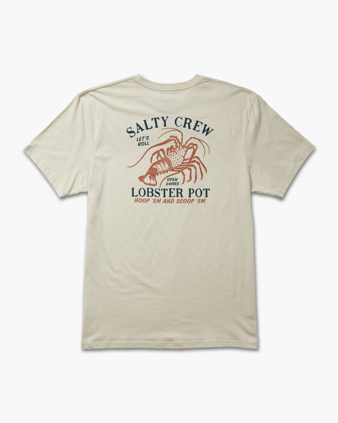 Salty Crew Lobster Pot S/S Premium Tee - BONE - Sun Diego Boardshop