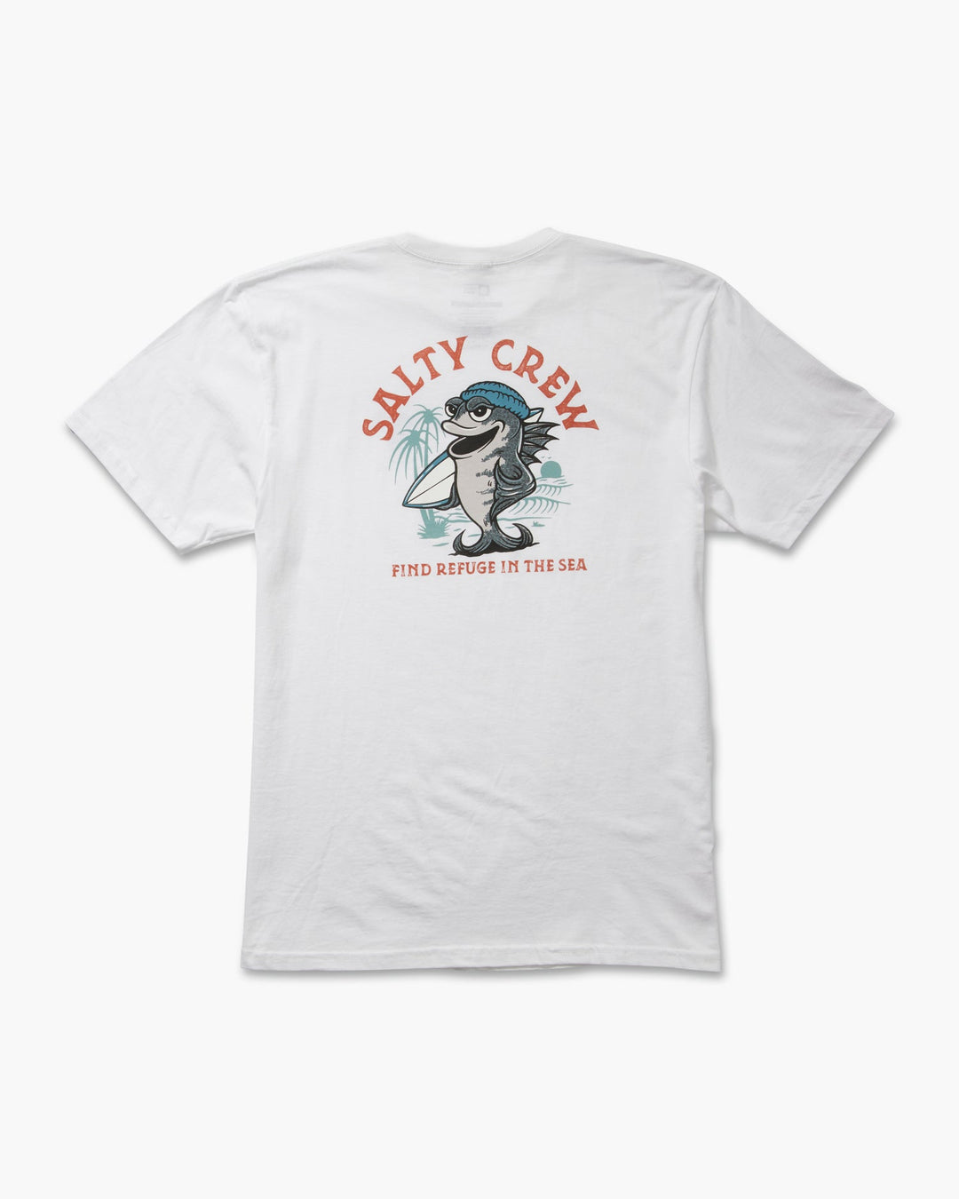 Salty Crew Free Surf S/S Classic Tee - WHITE - Sun Diego Boardshop