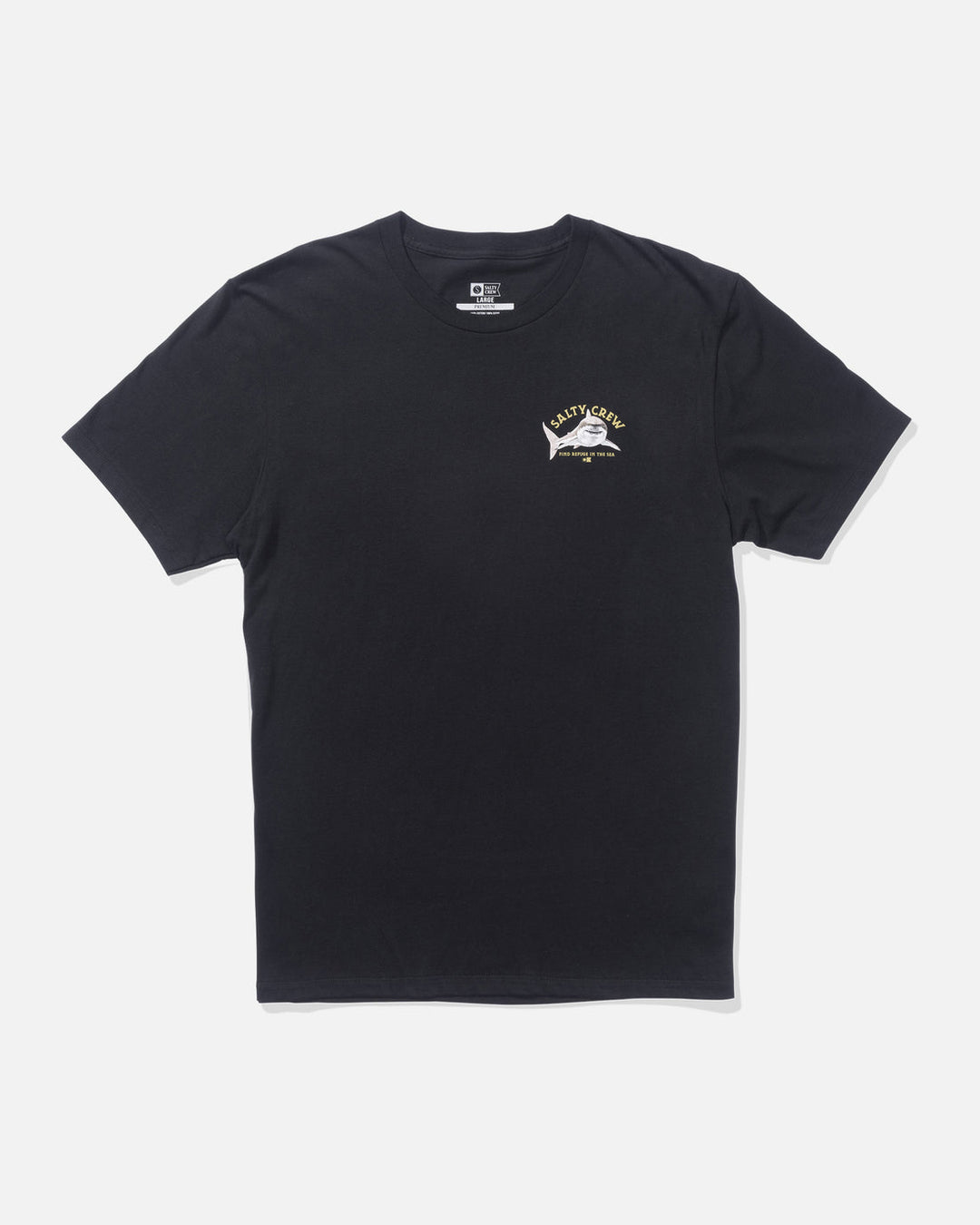 Salty Crew Lurking Premium Tee - BLACK - Sun Diego Boardshop