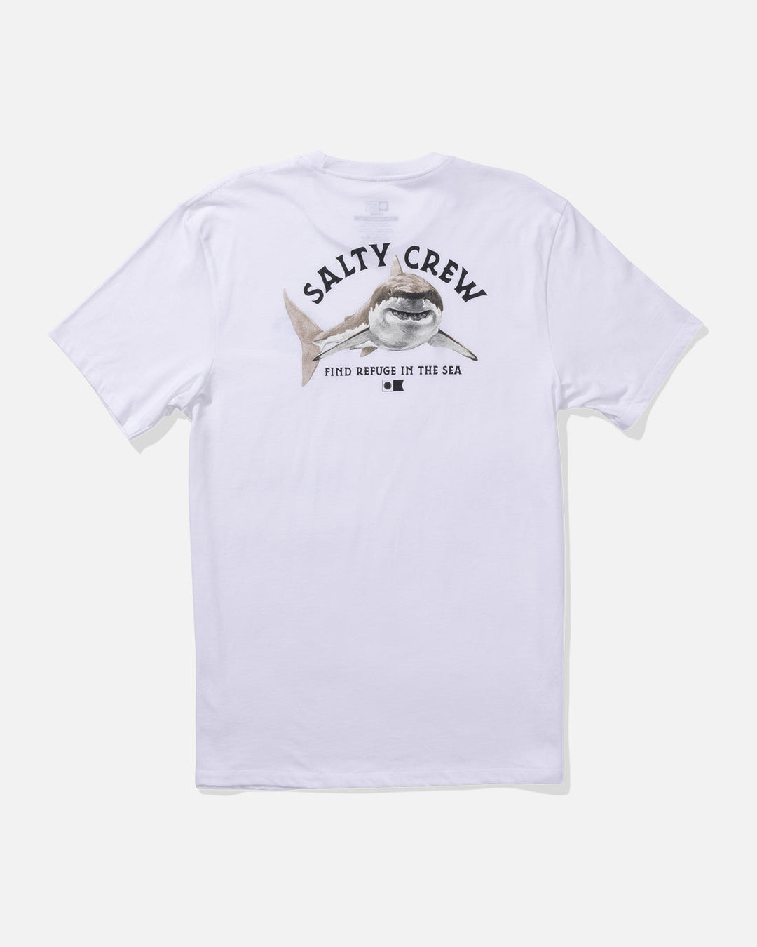 Salty Crew Lurking Premium Tee - WHITE - Sun Diego Boardshop