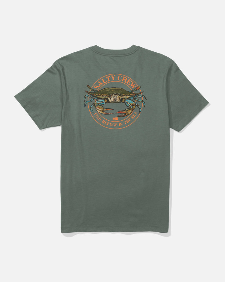 Salty Crew Men's Jimmy Crew Tee - Laurel Wreath - Sun Diego Boardshop