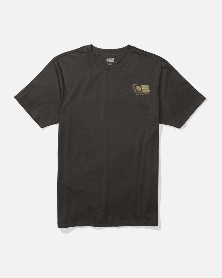 Salty Crew Alphabet Tee - Black - Sun Diego Boardshop