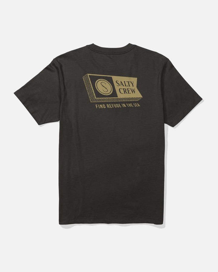 Salty Crew Alphabet Tee - Black - Sun Diego Boardshop