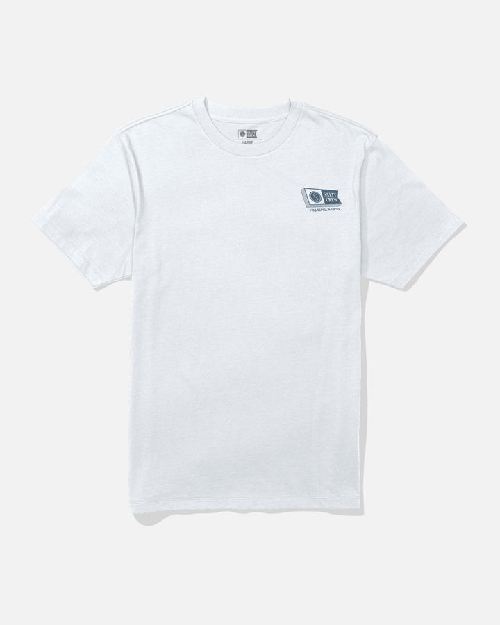 Salty Crew Alphabet Tee - White - Sun Diego Boardshop
