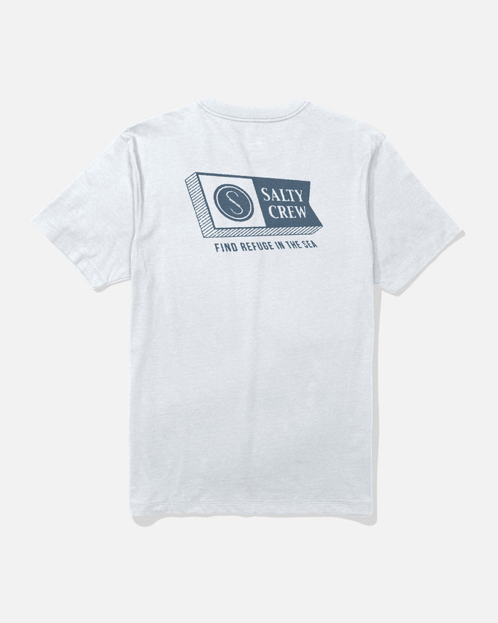 Salty Crew Alphabet Tee - White - Sun Diego Boardshop