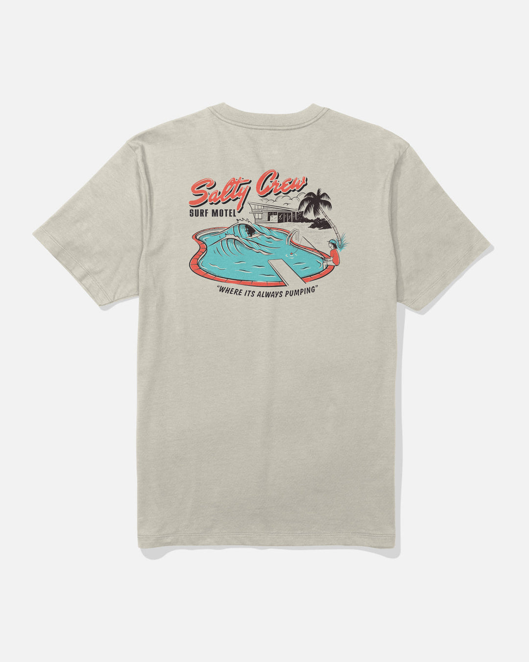Salty Crew Surf Motel Tee - Bone - Sun Diego Boardshop