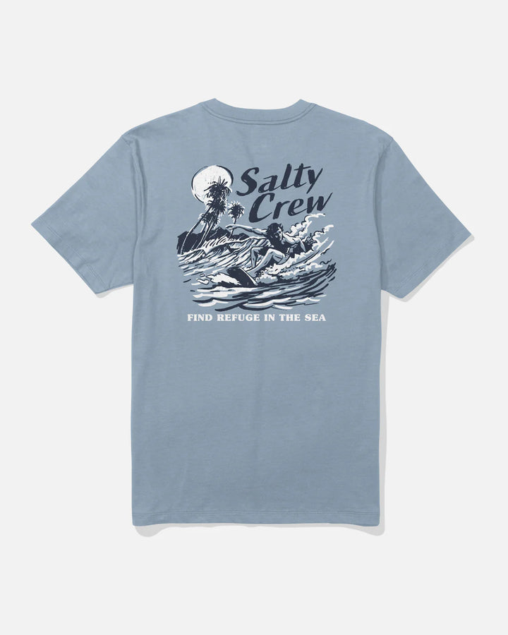 Salty Crew Surf Camp Tee - Blue Fog - Sun Diego Boardshop