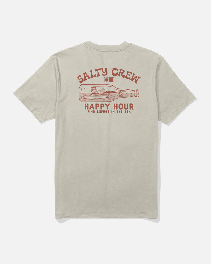 Salty Crew Bottle Rocket Tee - Bone