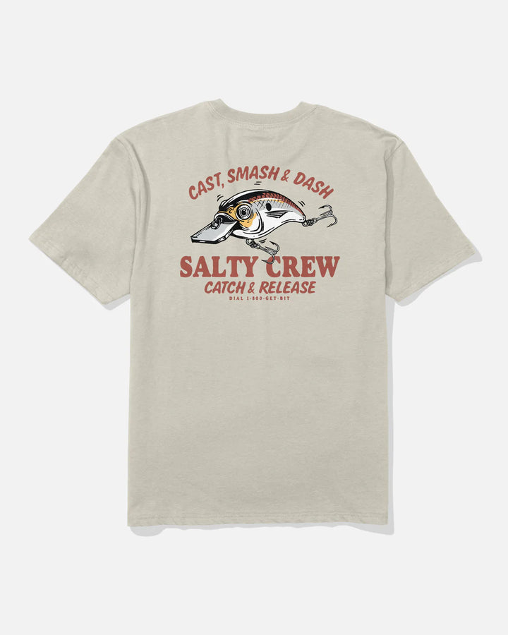 Salty Crew Cast Life Classic Tee - Bone - Sun Diego Boardshop