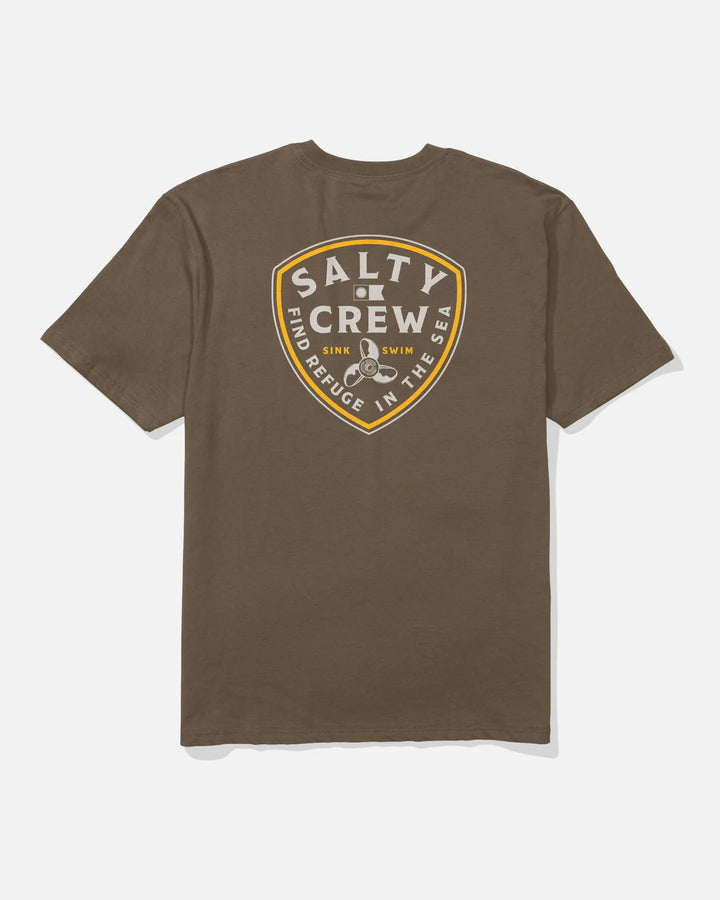 Salty Crew Rotor Classic Tee - Teak