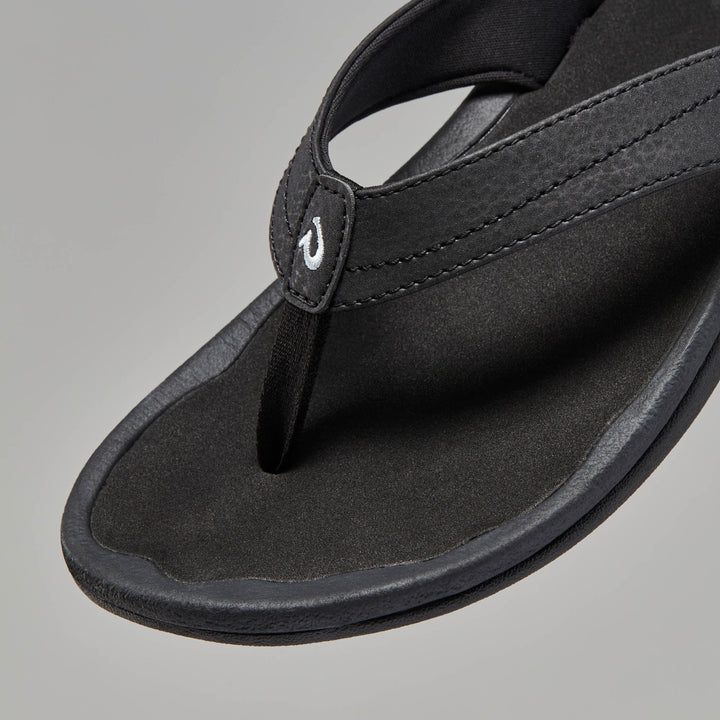 Olukai Women's 'Ohana - Ecru/Black - Sun Diego Boardshop