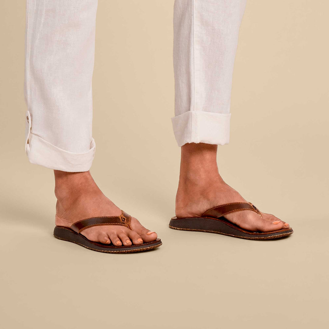 Olukai Women's Paniolo - Natural/ Natural
