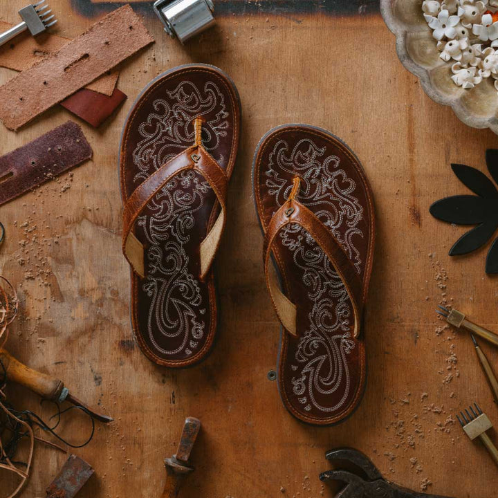 Olukai Women's Paniolo - Natural/ Natural