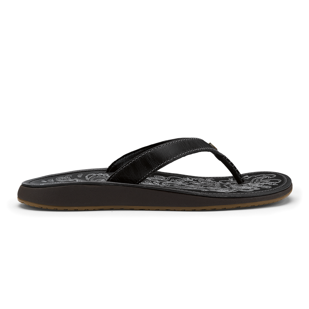Olukai Women's Paniolo - Onyx/Onyx - Sun Diego Boardshop