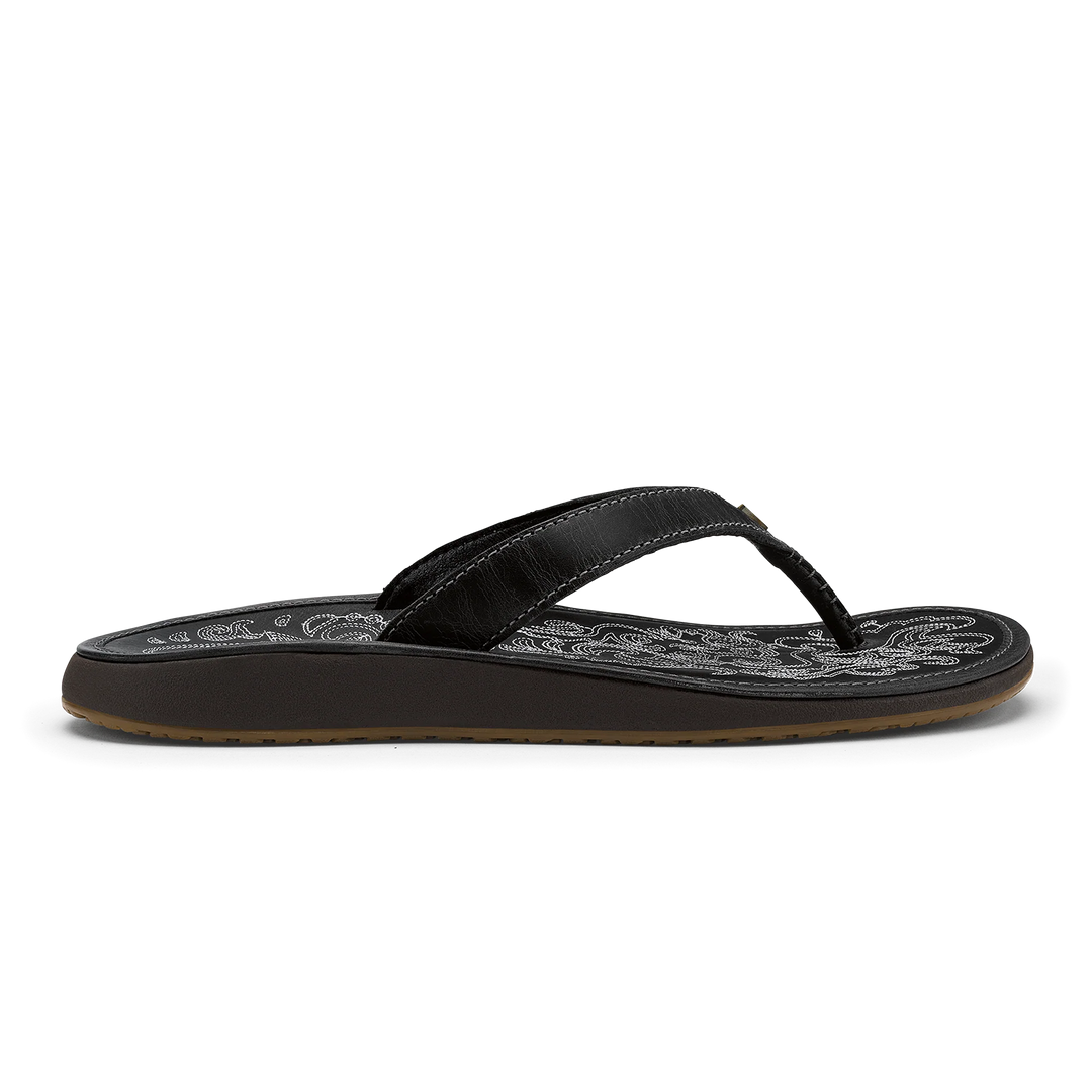 Olukai Women's Paniolo - Onyx/Onyx - Sun Diego Boardshop