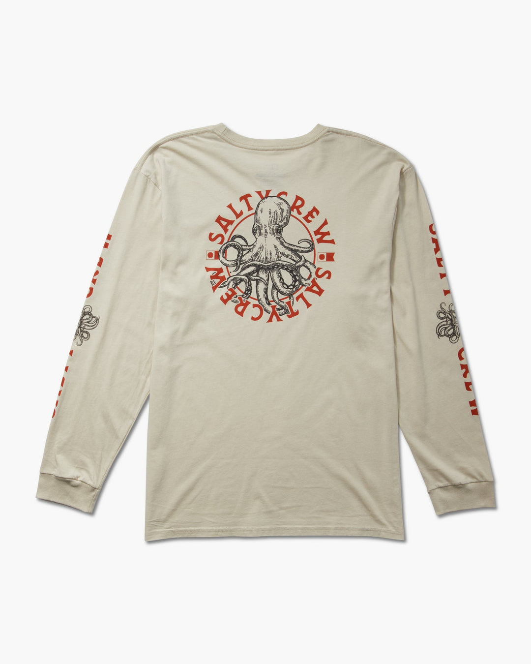 Salty Crew Tentacles L/S Premium Tee - BONE - Sun Diego Boardshop