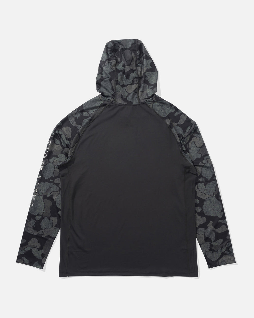 Salty Crew Apex Perforated Sunshirt Hoodie - BLACK CAMO - Sun Diego Boardshop