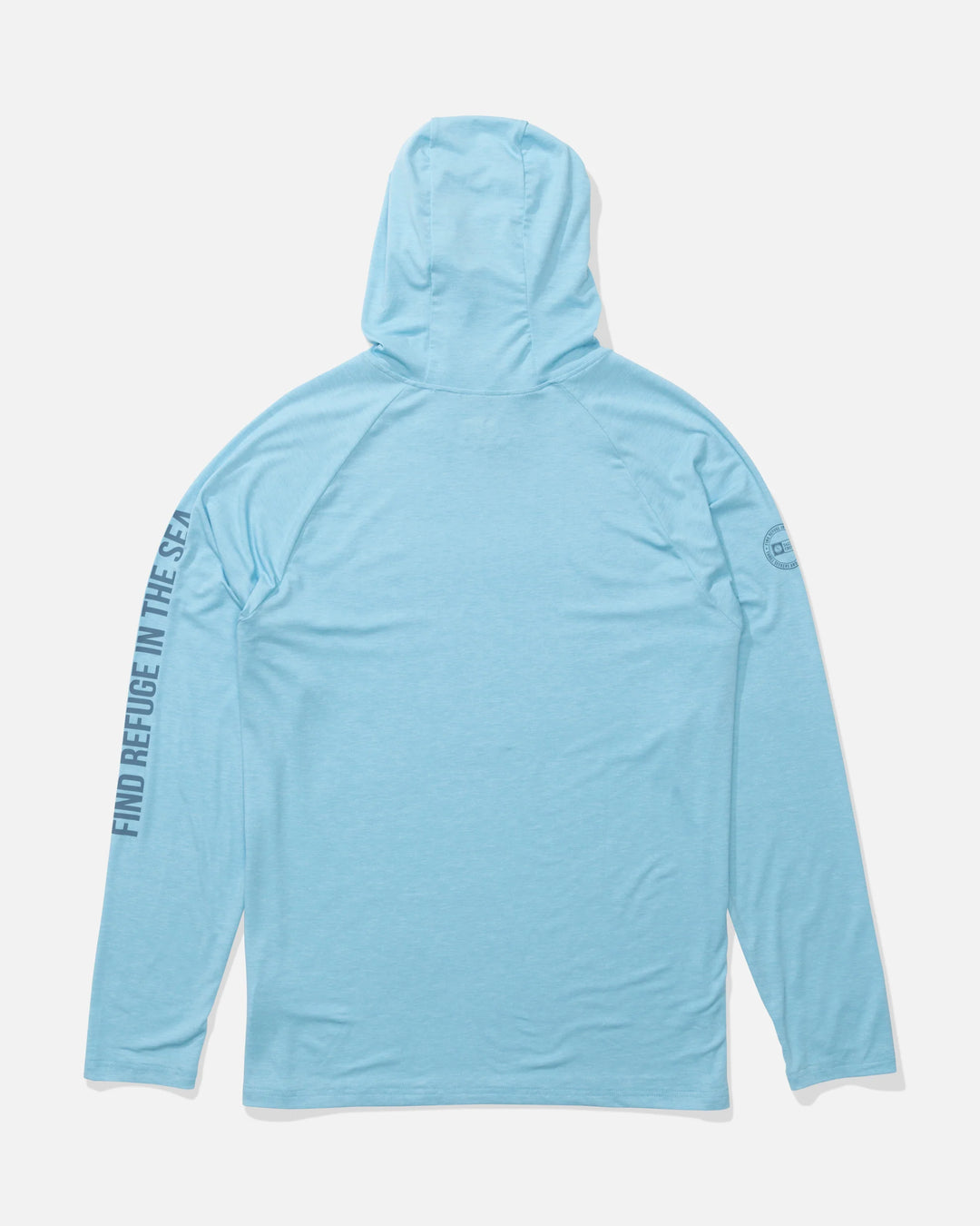 Salty Crew Men's Mariner Lite UV Hood - Air Blue