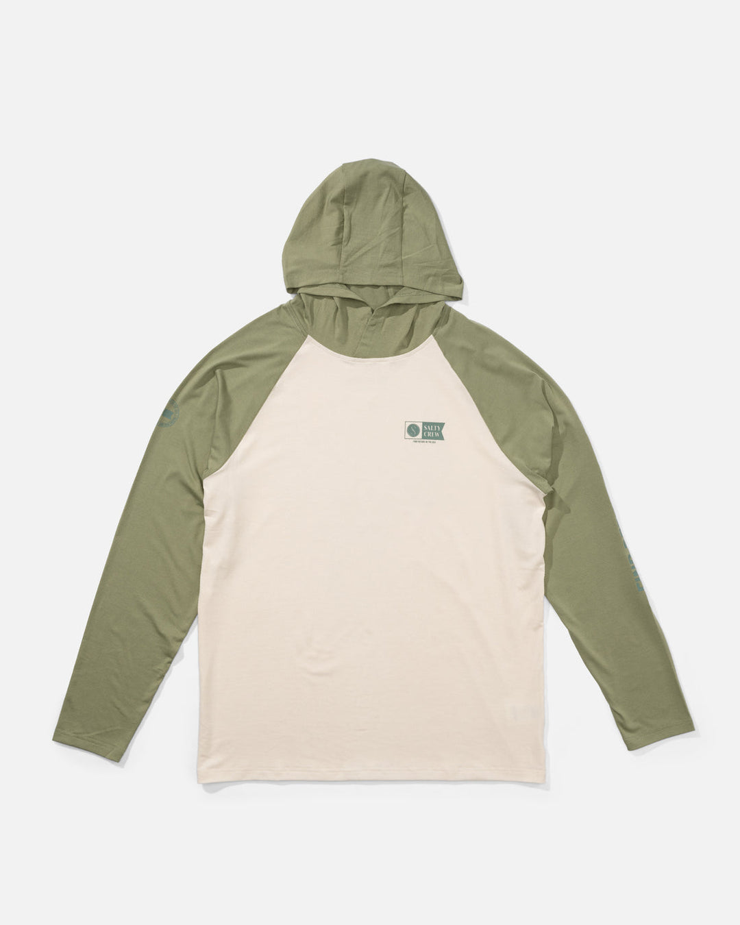 Salty Crew Mariner Lite Uv Hoodie - Birch Oil Green - Sun Diego Boardshop