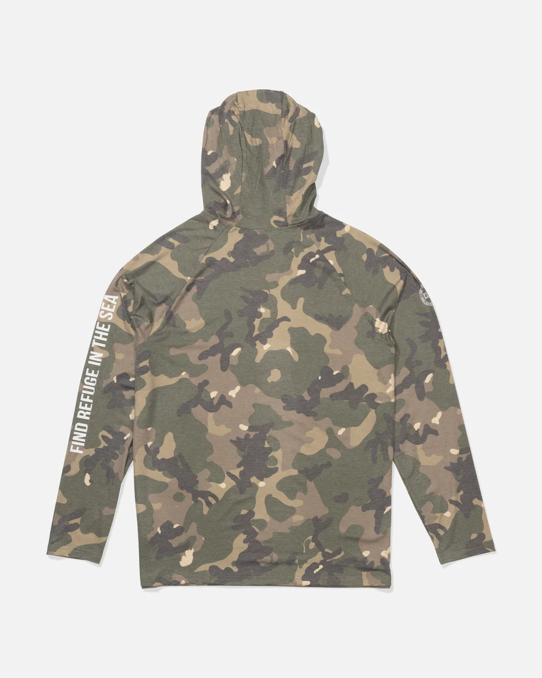 Salty Crew Mariner Lite UV Hoodie - Green Camo - Sun Diego Boardshop
