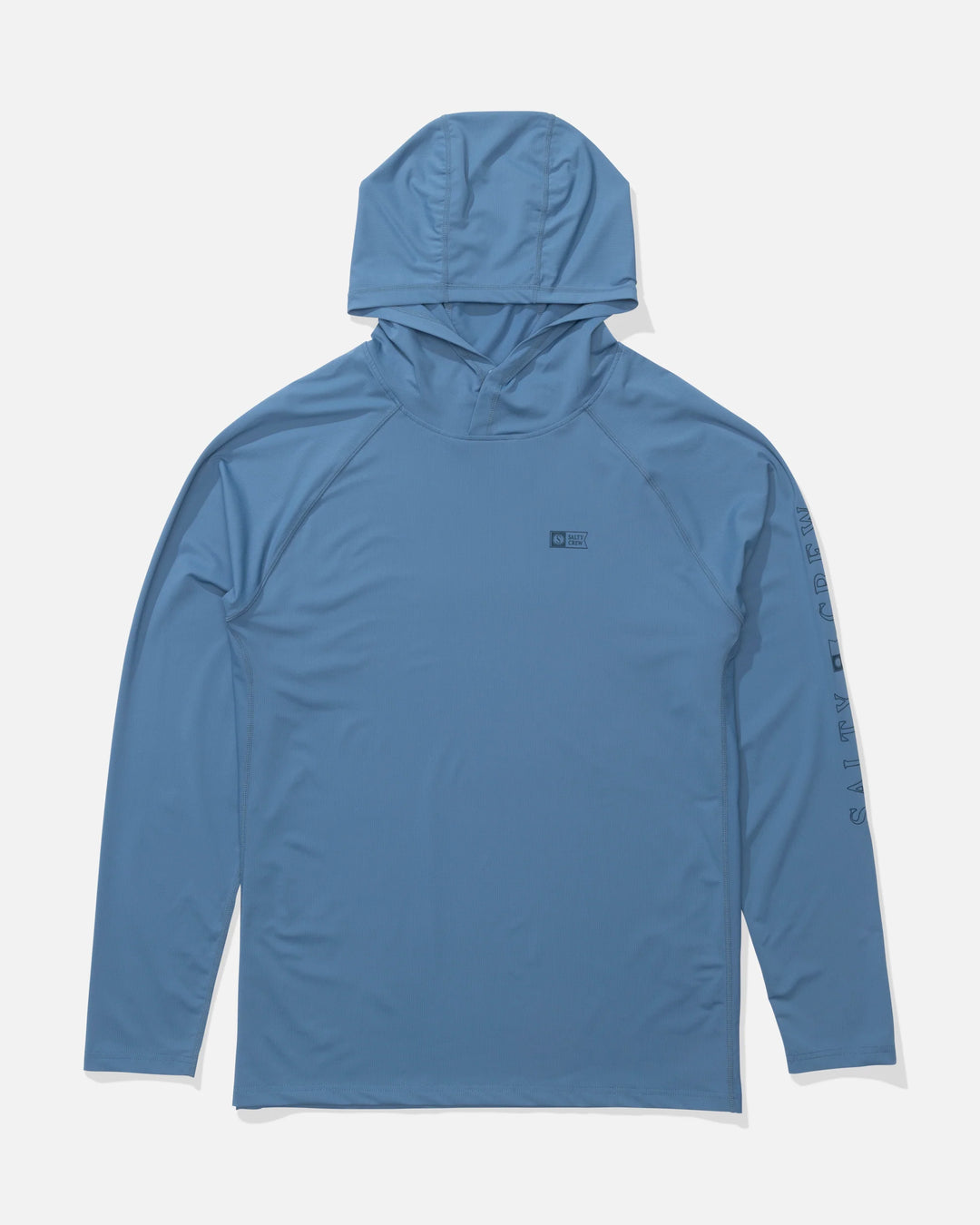 Salty Crew Men's Apex Perforated Sunshirt - Captains Blue
