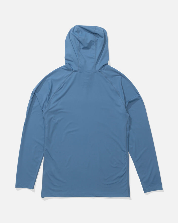 Salty Crew Men's Apex Perforated Sunshirt - Captains Blue