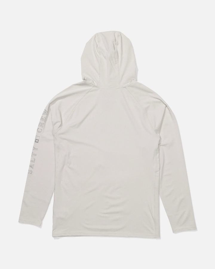 Salty Crew Men's Apex Perforated Sunshirt - Light Grey