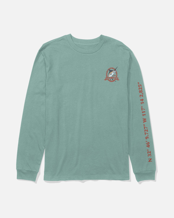 Salty Crew Bill Club Long Sleeve Tee - Mackerel - Sun Diego Boardshop