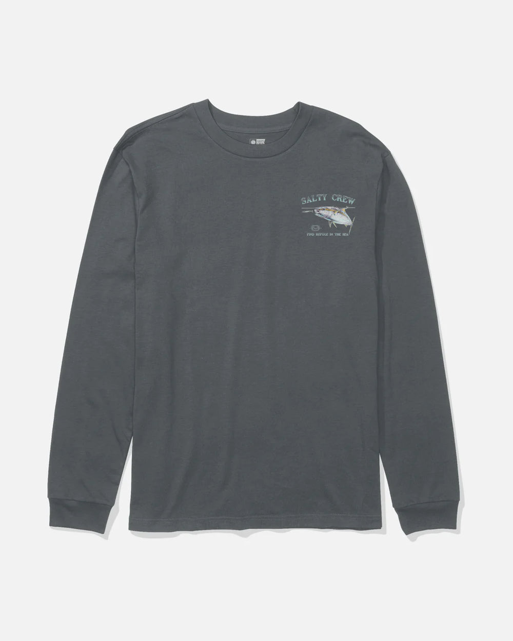 Salty Crew Surface Long Sleeve Tee - Charcoal - Sun Diego Boardshop
