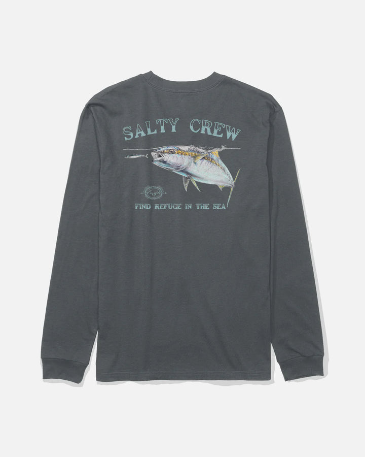 Salty Crew Surface Long Sleeve Tee - Charcoal - Sun Diego Boardshop