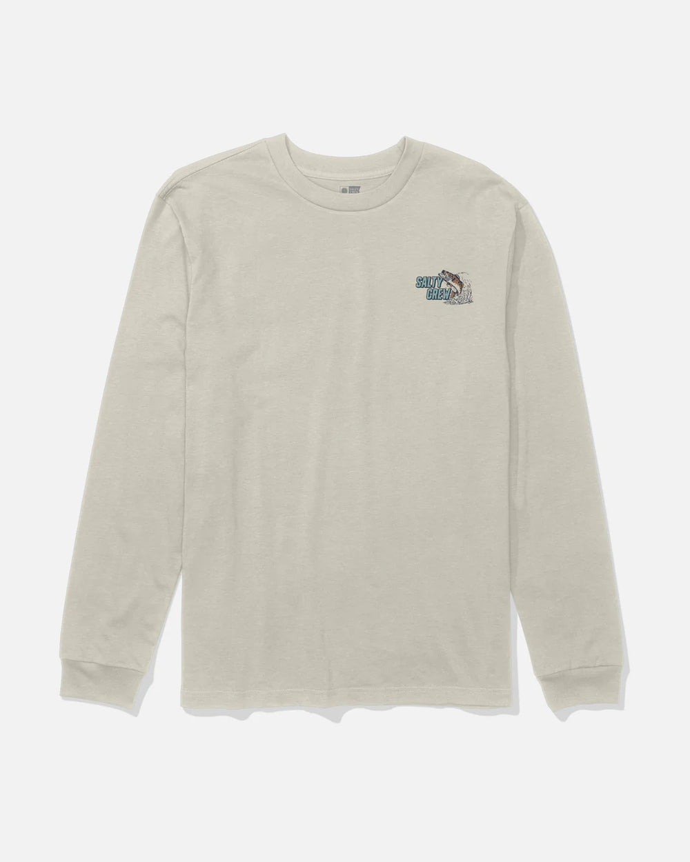 Salty Crew Live Bait Long Sleeve Tee - Bone - Sun Diego Boardshop