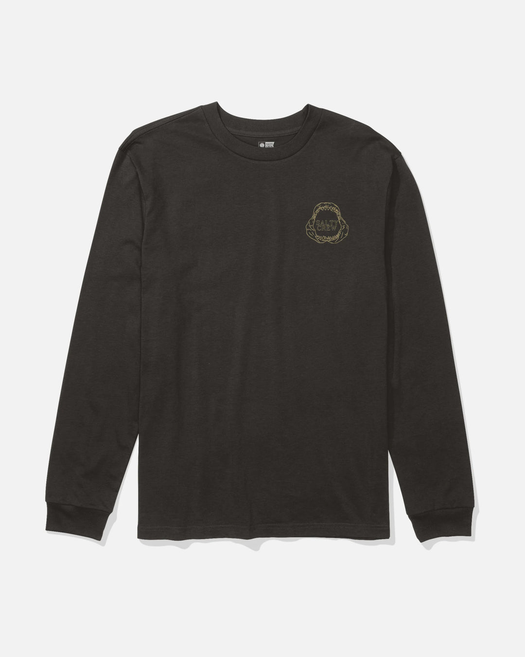 Salty Crew Men's Great White Long Sleeve Tee - Black