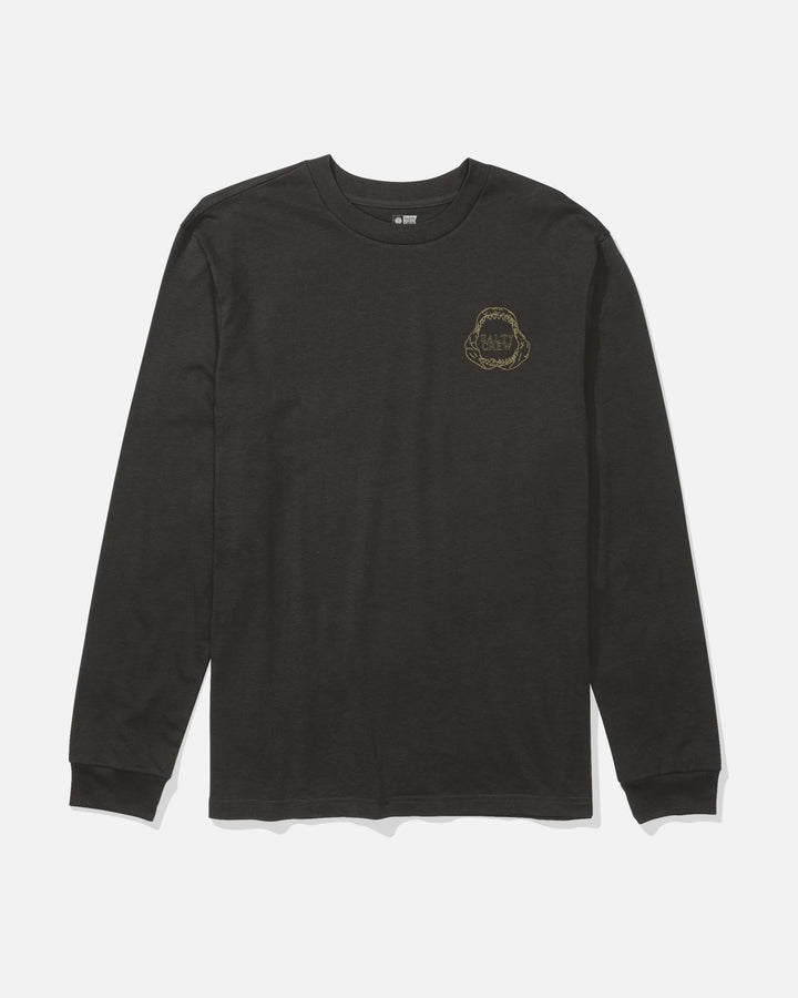 Salty Crew Men's Great White Long Sleeve Tee - Black