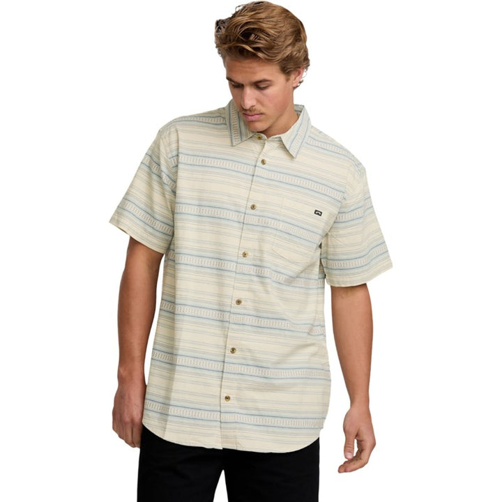 Billabong All Day Stripe Short Sleeve Shirt - DESERT - Sun Diego Boardshop