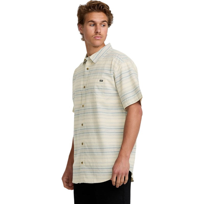 Billabong All Day Stripe Short Sleeve Shirt - DESERT - Sun Diego Boardshop