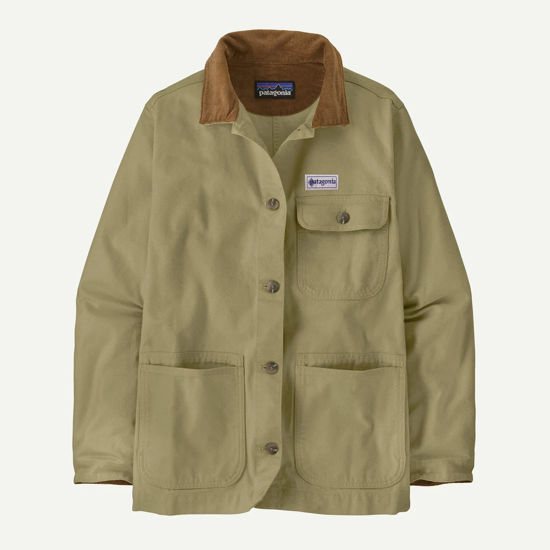 Patagonia Women's Point Reyes Canvas Coat - Weathered Stone - Sun Diego Boardshop