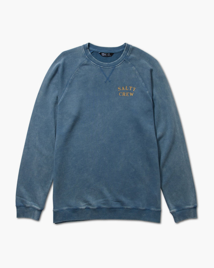 Salty Crew Steadfast Crew Fleece - SLATE - Sun Diego Boardshop