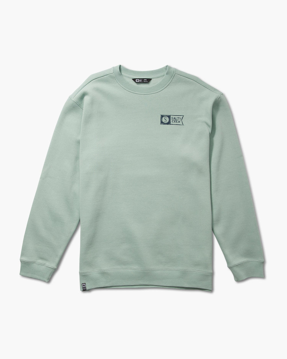 Salty Crew Sketchy Alpha Crew Fleece - MACKEREL - Sun Diego Boardshop