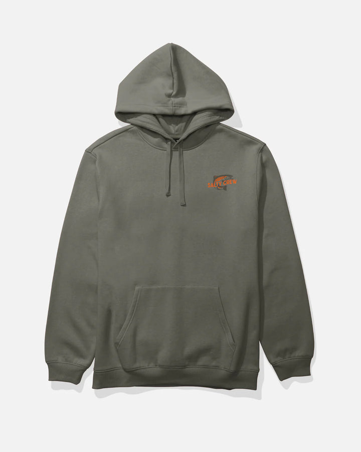 Salty Crew Nature Vibes Fleece Hoodie - Dusty Olive