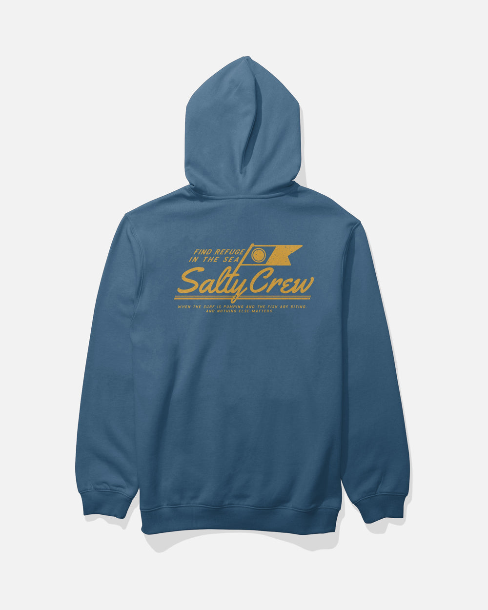 Salty Crew Men's Original Fleece Hoodie - Cast Blue