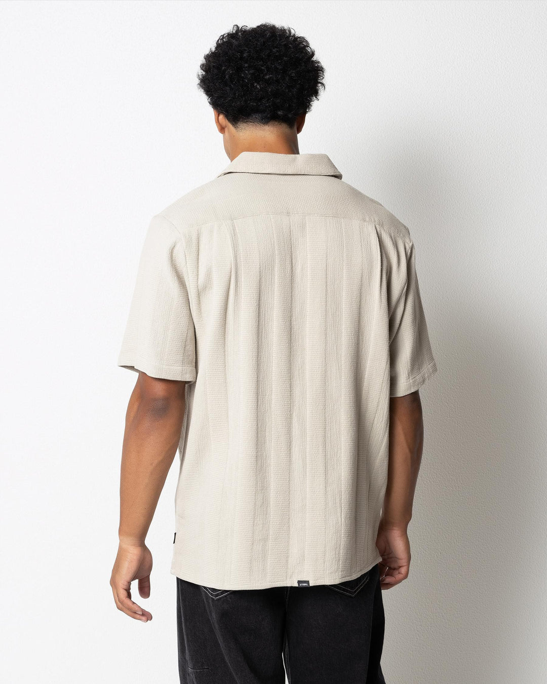 THRILLS Evolution Bowling Shirt - FOG - Sun Diego Boardshop