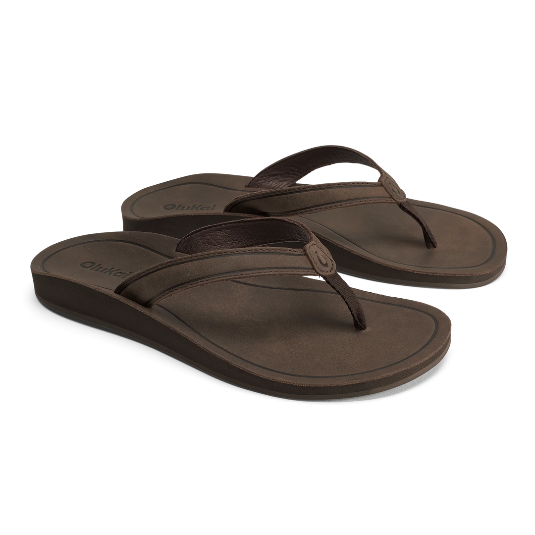 Olukai Women's Southshore - Dark Java/Dark Java