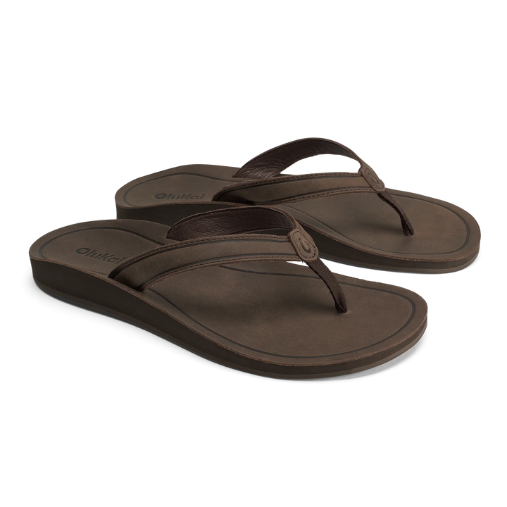 Olukai Women's Southshore - Dark Java/Dark Java