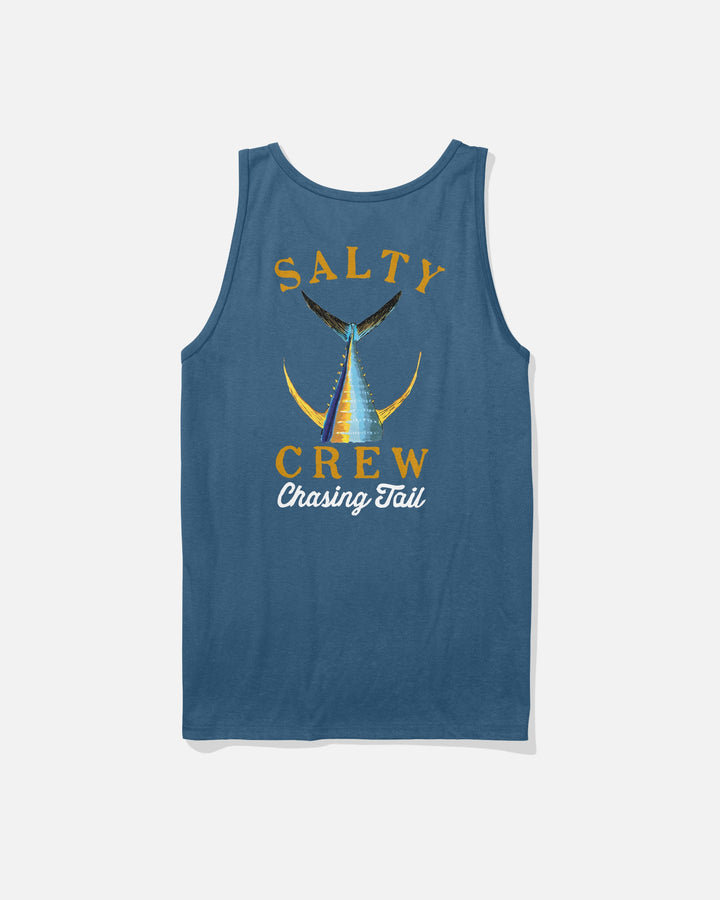 Salty Crew Men's Tailed Tank - Cast Blue - Sun Diego Boardshop