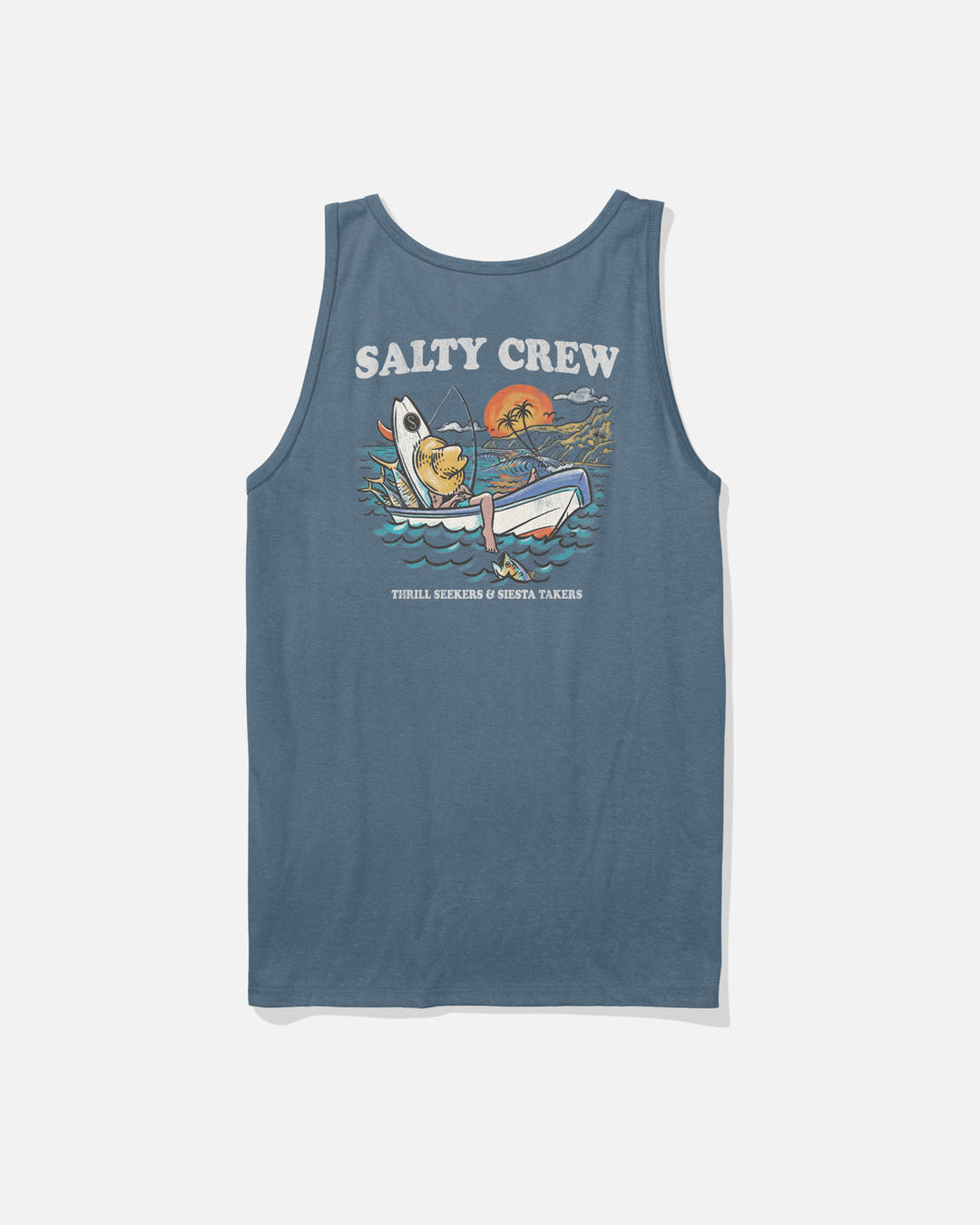 Salty Crew Down Time Tank - Slate - Sun Diego Boardshop