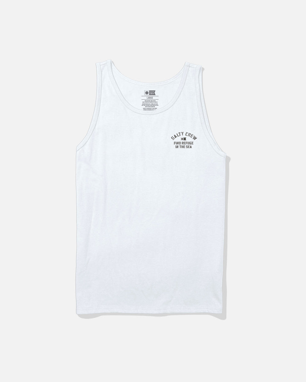 Salty Crew Even Keel Tank - White - Sun Diego Boardshop